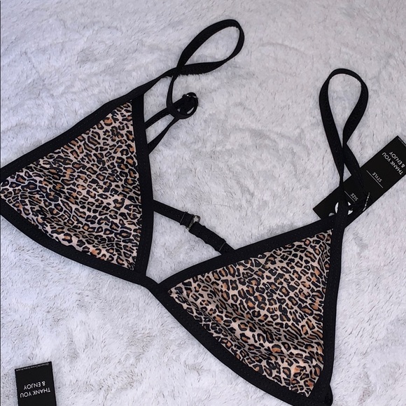 Kira Swim cheetah bikini set XS/S - Picture 3 of 5